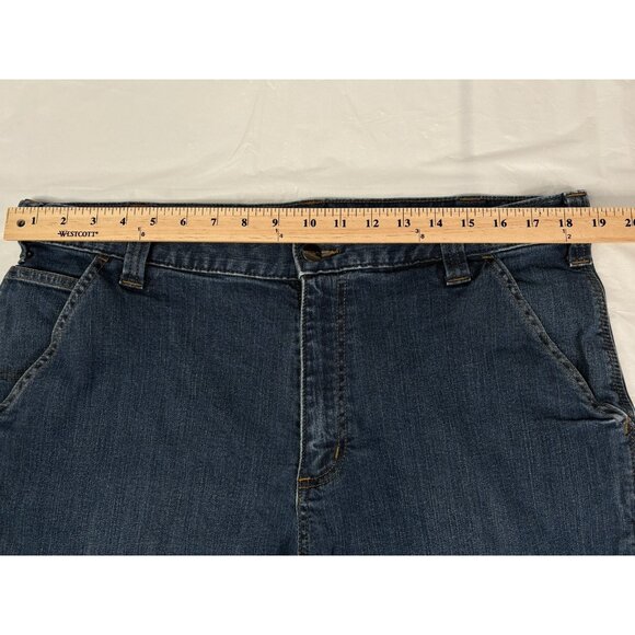 Carhartt Rugged Flex Relaxed Fit Denim Jeans Mens 38x30 (29” Measured) 102808 - Picture 11 of 14